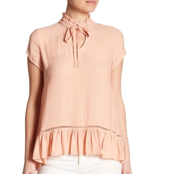 ✨ RO & DE NEW Pink Short Sleeve Medium Blouse - Picture 3 of 8